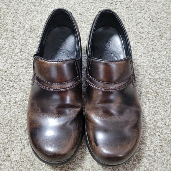Ariat Women's Brown Clogs, Size 6.5 - Picture 1 of 11